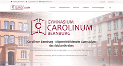 Desktop Screenshot of carolinum.net