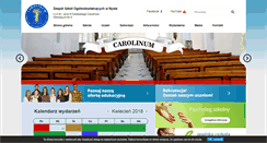 Desktop Screenshot of carolinum.edu.pl