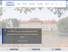 Tablet Screenshot of carolinum.de